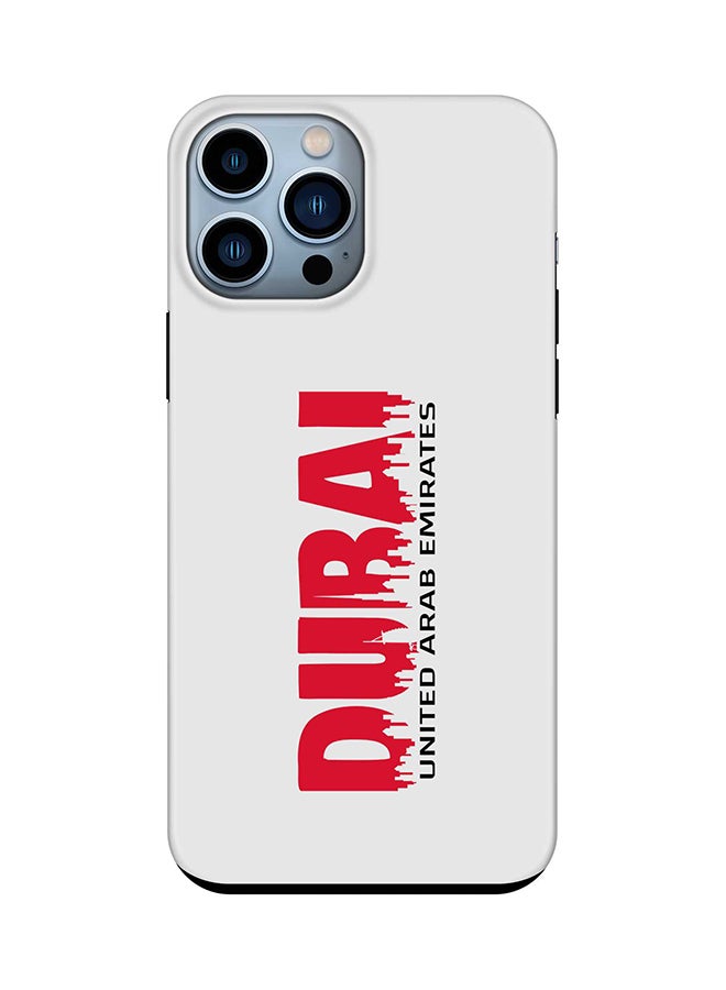 Tough Pro Series Case for Apple iPhone 14 Pro Max Dual Layer hybrid PC & TPU Customized Mobile Cover Shield with inner TPU protection Matte Finish - Dubai Horizon