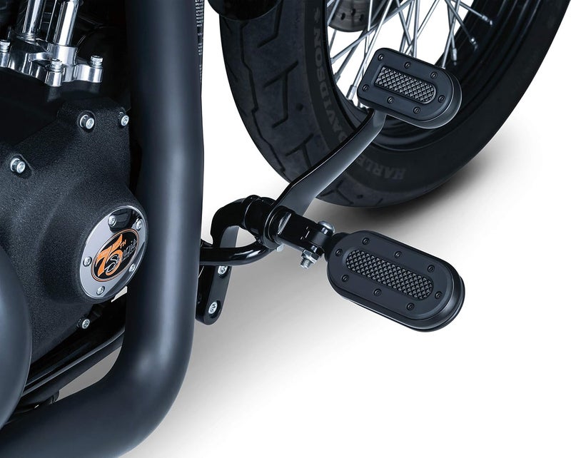 Kuryakyn 7028 Motorcycle Foot Controls, Satin Black, Set of 2 - Image 2