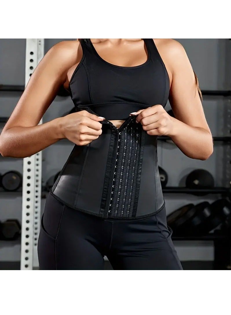 DubaiGallery مدرب الخصر للكورسيه لفقدان الوزن للنساء - مشد الخصر الكولومبي - مشكل الجسم من اللاتكس بـ 3 خطافات - إصدار - Image 3