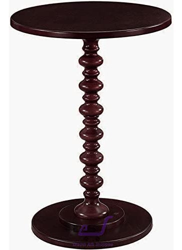 Device Bas with BROWN ART SHOPPEE Device Bas with BROWN ART SHOPPEE Brown Arts Shoppee Nesting Table End Table for Living Room Side Table for Bedroom Pedestal Modern Coffee Table BrownWood  - Image 5