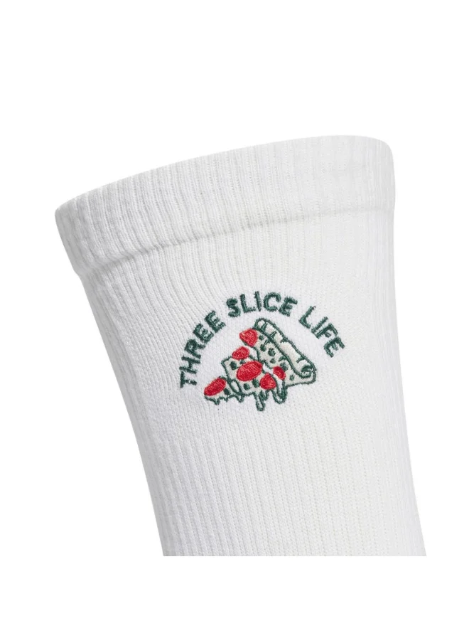 Adidas adidas GRAPHIC SOCK 1P White Training SOCKS for Unisex - KXL