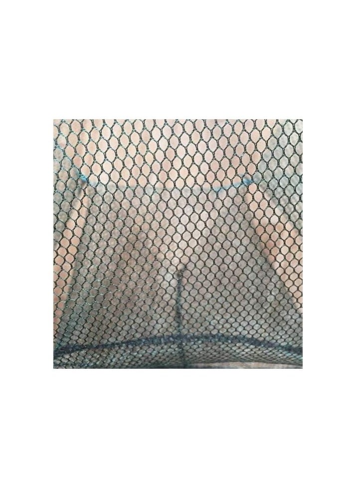 Generic Portable Folding Fishing Net for Fish, Shrimp, Crayfish, Crab Cast Net Trap with 8 Sides Multicolor  - Image 4