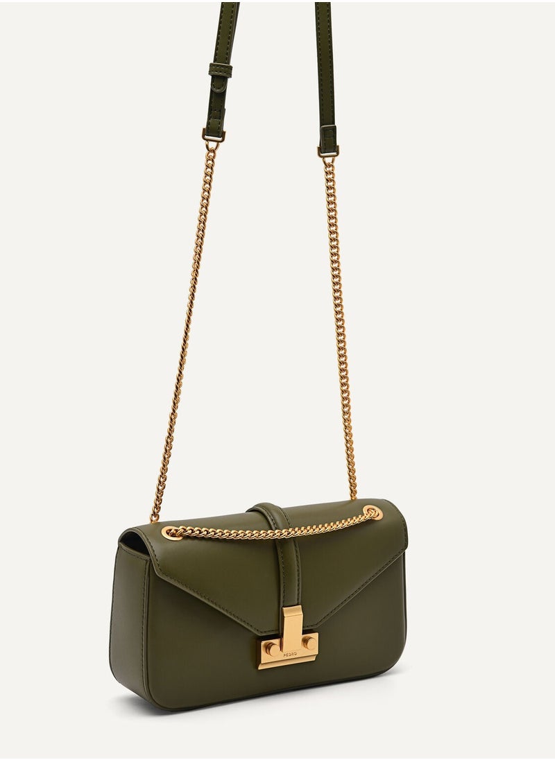 Pedro - Studio Francoise Leather Crossbody Shoulder Bag - Image 1