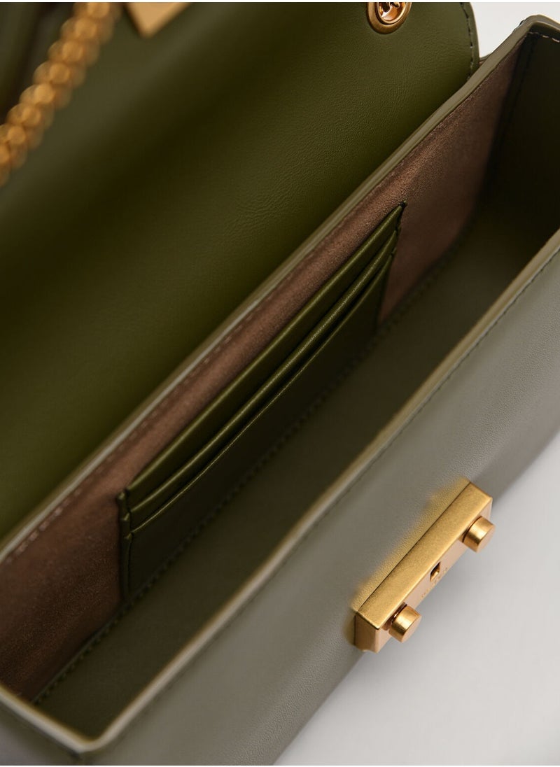 Pedro - Studio Francoise Leather Crossbody Shoulder Bag - Image 1