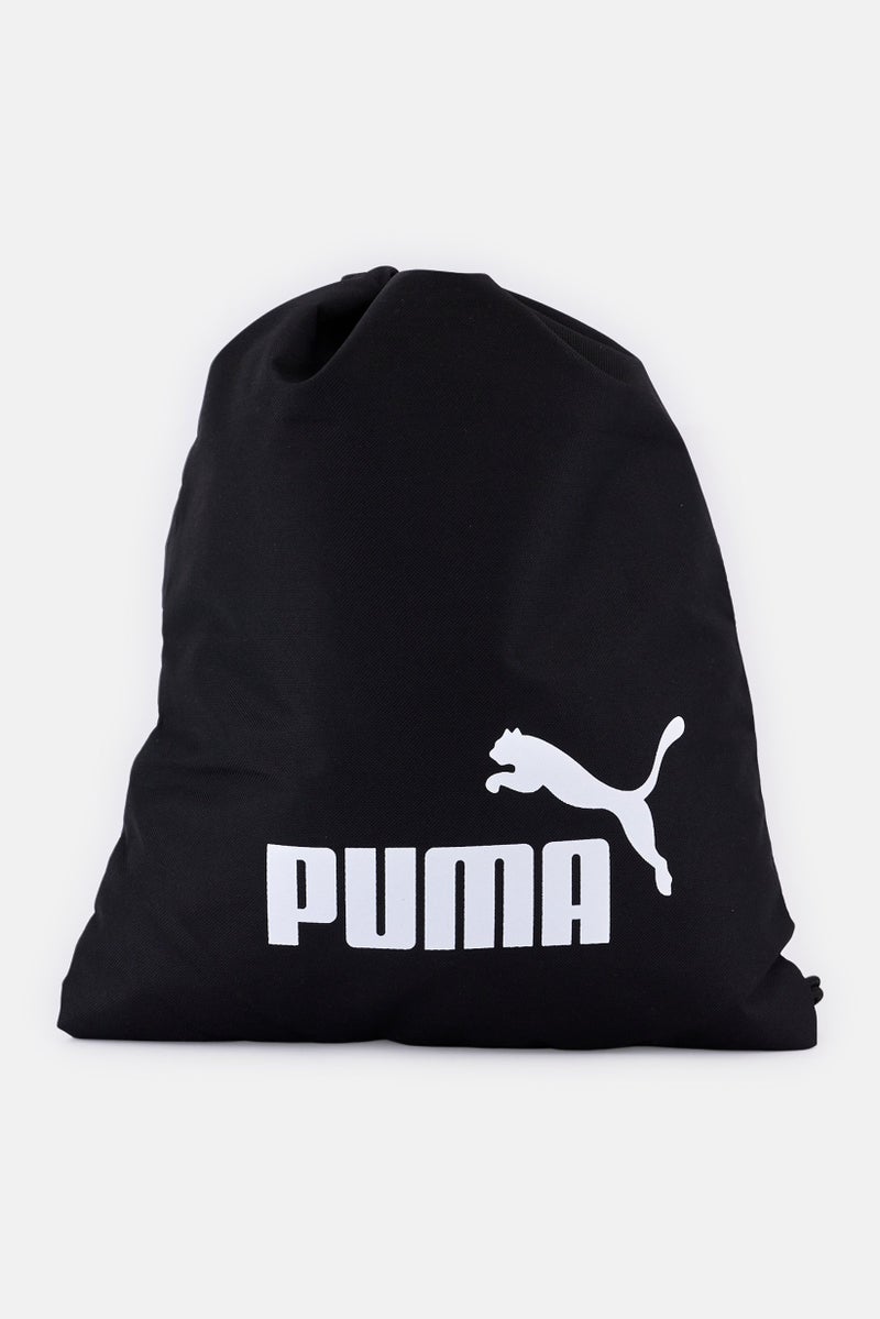 PUMA حقيبة ظهر رياضية للرجال مع جيوب متعددة، أسود - Image 1