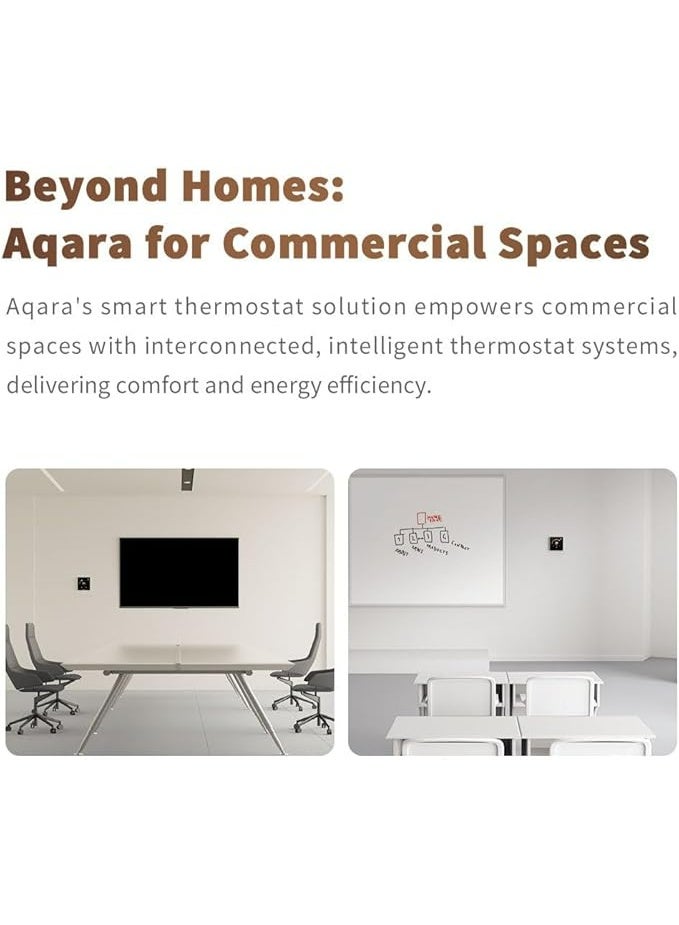 Aqara Smart Thermostat W400(FCU), Matter-Compatible, Whole-Home Climate Control System-WT-A02D Global version - Image 5