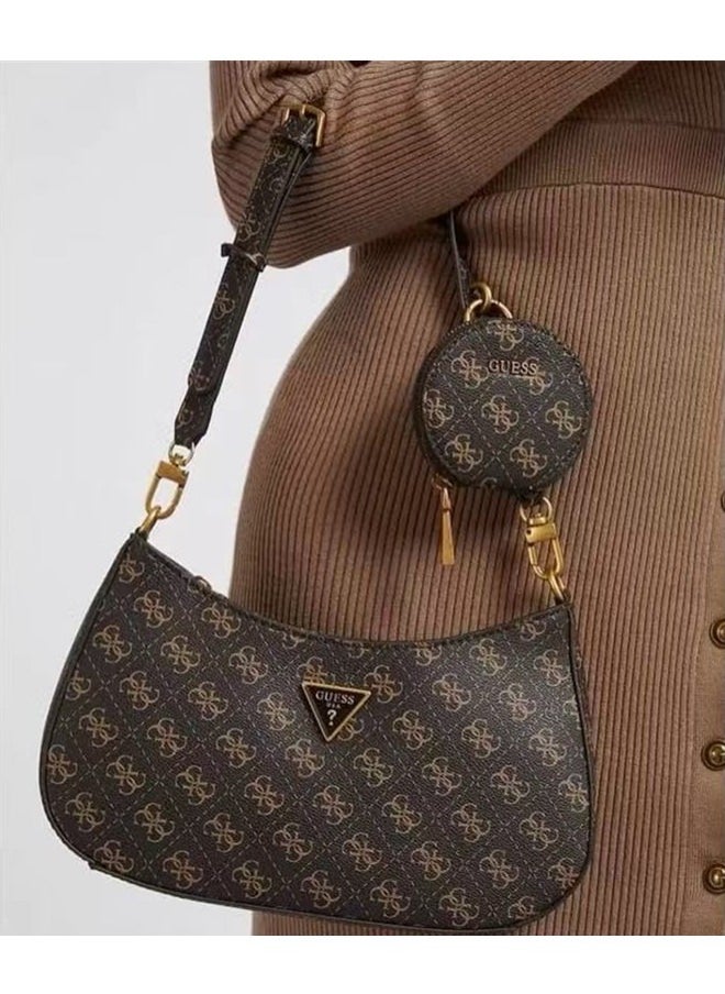Guess Jeans Women's Zipper Shoulder Bag Handbag  - Image 3