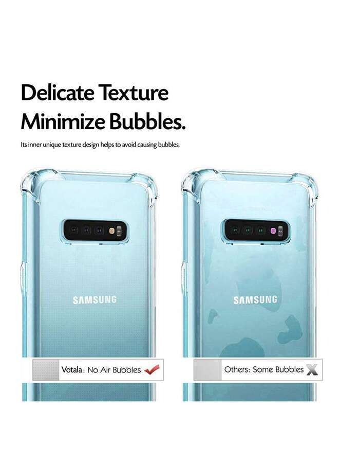 BORTONY Protective Case Cover For Samsung Galaxy S10 Clear - Image 3