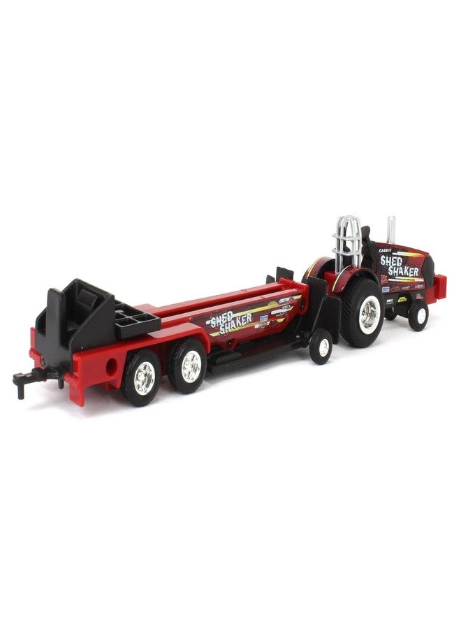 Case IH ERTL 1/64 Shed Shaker Pulling Tractor with Sled 47619 - Image 3