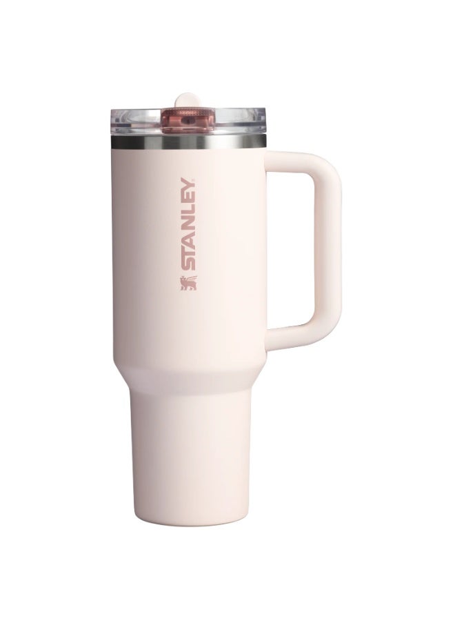 Stanley 40oz Quencher Tumbler – Vacuum Insulated Stainless Steel Water Bottle, Travel Mug with Handle & Reusable Straw, Keeps Drinks Hot & Cold - Image 1