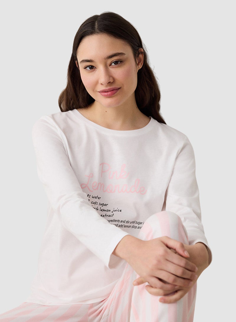 Penti Pink Lemonade Pyjama Set - Image 4