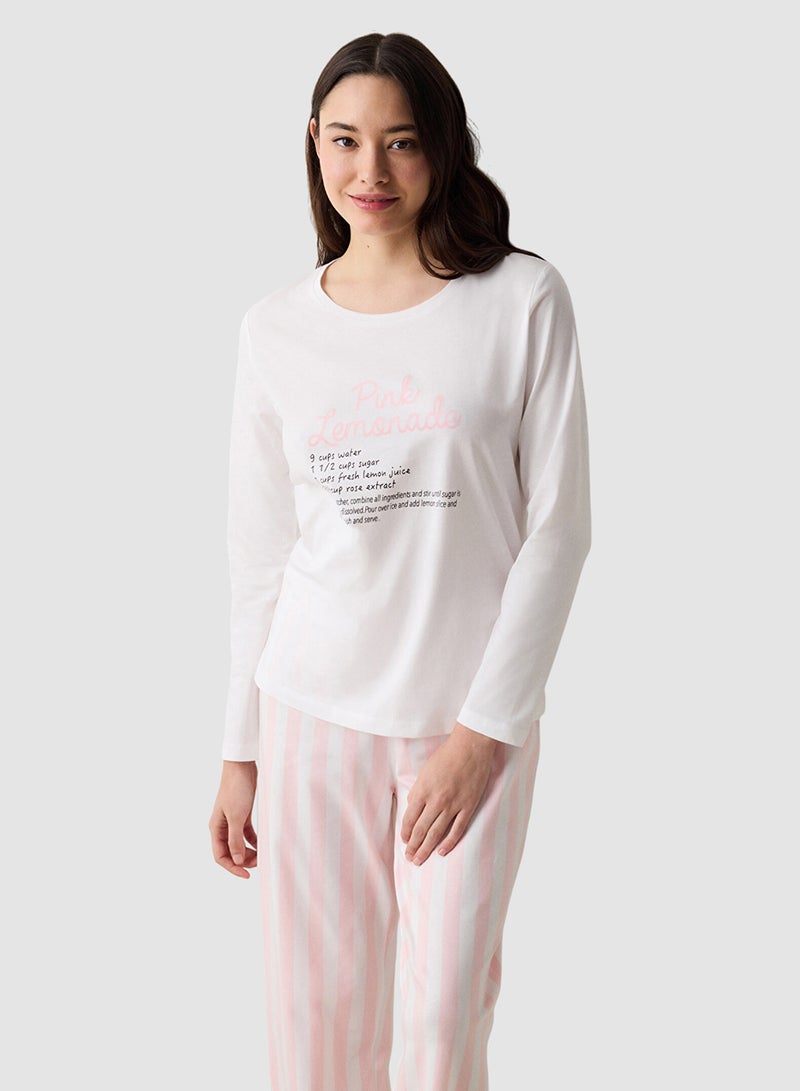 Penti Pink Lemonade Pyjama Set - Image 3