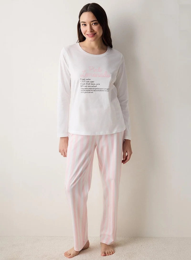 Penti Pink Lemonade Pyjama Set