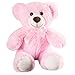 SNOWOLF Teddy Bear Plush Cute Stuffed Animal Toys Pillow Bear Doll Gift for Kids Boys Girls Birthday Christmas Valentines Day 137In35CM Pink - Image 2