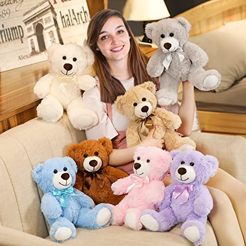 SNOWOLF Teddy Bear Plush Cute Stuffed Animal Toys Pillow Bear Doll Gift for Kids Boys Girls Birthday Christmas Valentines Day 137In35CM Pink - Image 5