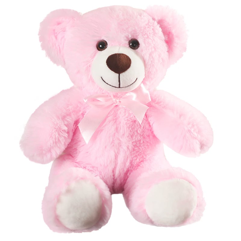 SNOWOLF Teddy Bear Plush Cute Stuffed Animal Toys Pillow Bear Doll Gift for Kids Boys Girls Birthday Christmas Valentines Day 137In35CM Pink - Image 3