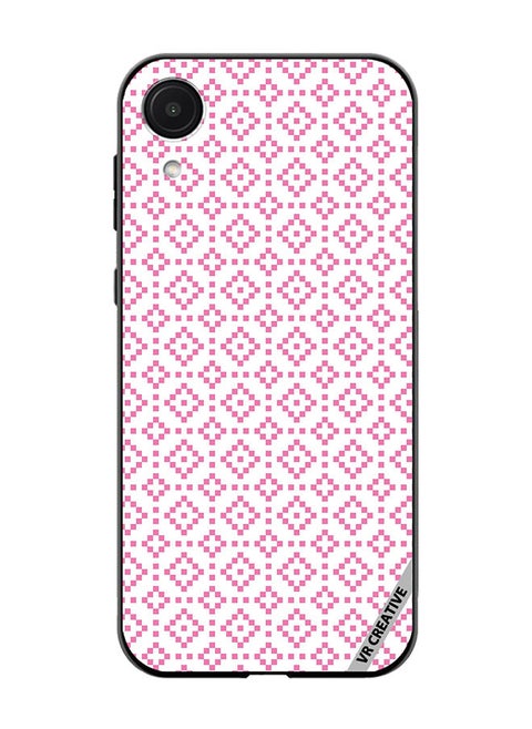 Protective Case Cover For Samsung Galaxy A03 Core Strips Design Multicolour
