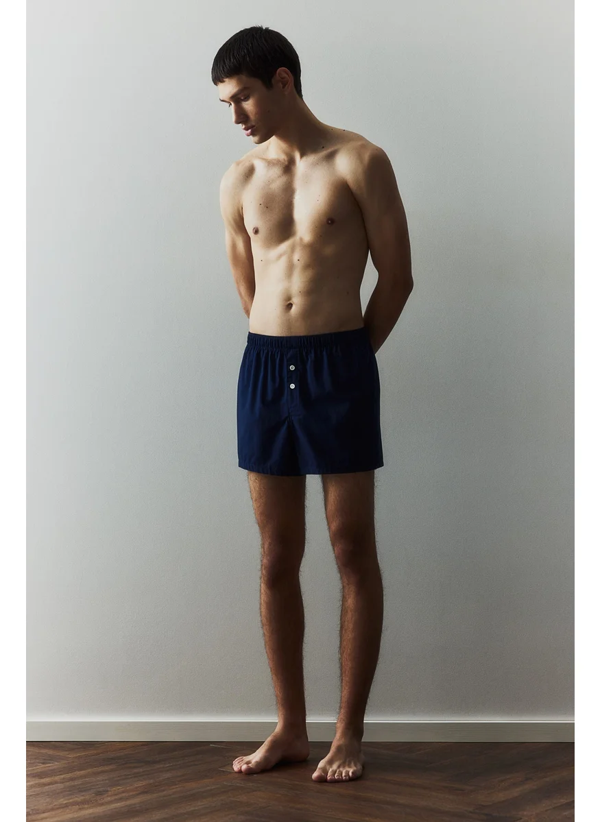 H&M 3-Pack Woven Boxer Shorts