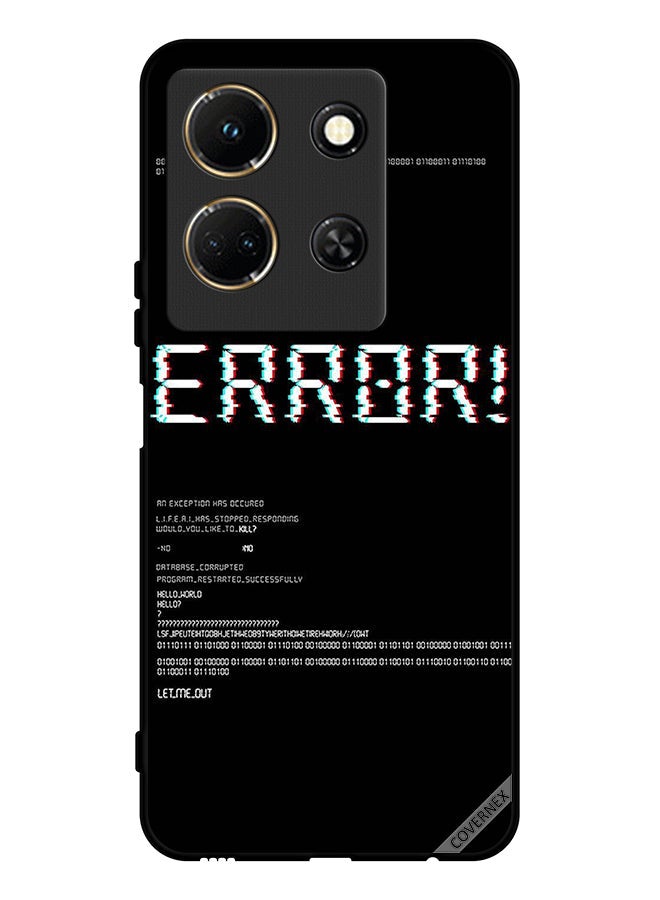 Covernex Protective Case Cover For Infinix Note 30 Error 404 Wallpaper - Image 1