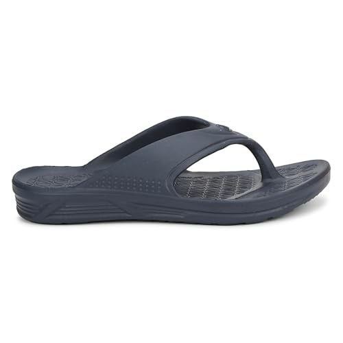 Aqualite AL-1251 Slippers for Men with Comfotable Sole Slip-On Flat Flip Flops, Sliders, Chappal & Comfortable Slipper for Men Navy - Image 4