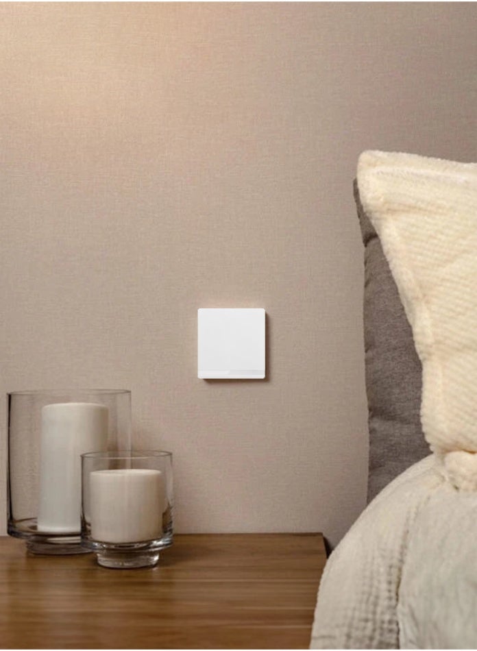 Vmax Modern Wall Switch Frameless 1 Gang 2 Way Control Premium Aluminium PC Slim Panel (WHITE, CHAMPAGNE GOLD, BLACK) - Image 5