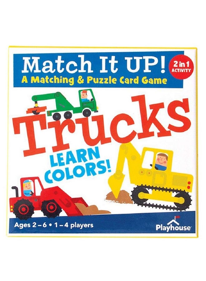 Playhouse بيت اللعب مطابقة! شاحنات لعبة مطابقة الألوان والألغاز للأطفال - Image 1