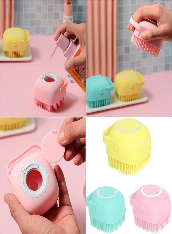Nirvani Soft Silicone Bath Brush With Hooks/Baby Showers Cleaning Brushes Mud Dirt Remover Massage Back Scrubber Skin - Image 5