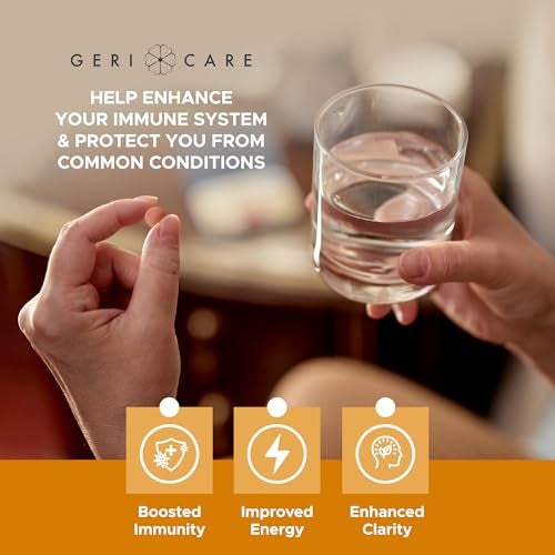 GeriCare One-Daily Multivitamins with Minerals for Men & Women (100 Tablets) by GeriCare| High-Potency Multi-Vitamin & Multimineral Dietary Supplement for Immunity, Energy| Complete Daily Nutritional Support - Image 5