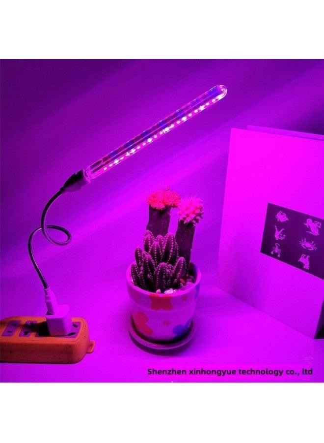 مصباح LED داخلي لزراعة الأعشاب مع حامل مكتبي قابل للتعديل - مناسب للنباتات العصارية والزهور والنباتات المنزلية وهدايا الأعياد - إضاءة كاملة الطيف بقوة 21 واط - Image 3