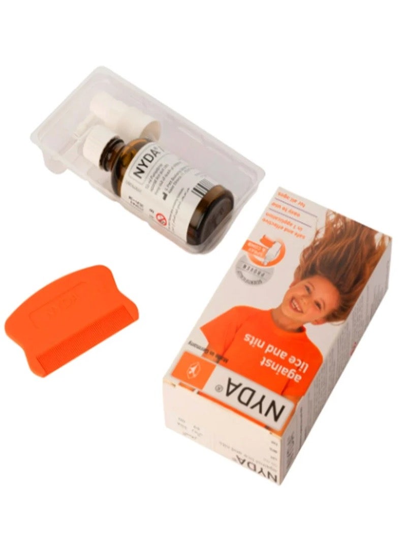 نايدا علاج لمكافحة قمل الرأس وبيوضه 50ملليلتر قطعتين - Image 2