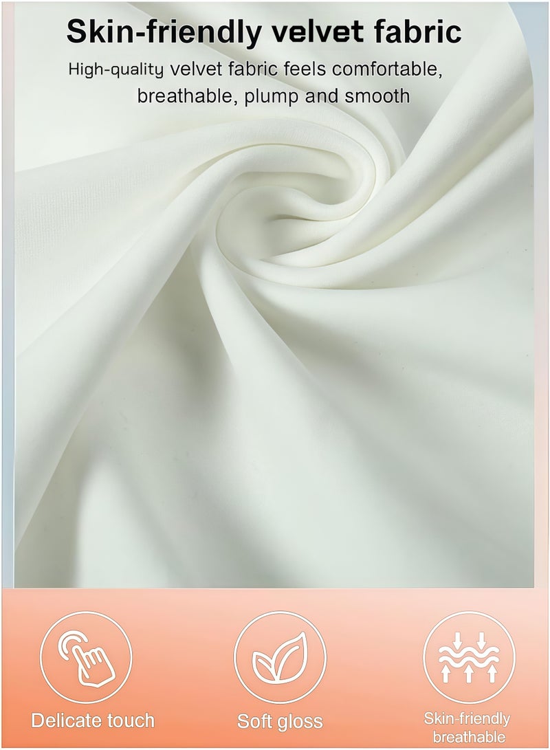 كراسي مكياج، كرسي كمبيوتر للمكتب المنزلي، كرسي مكتب لطيف، كرسي مكتب دوار قابل لتعديل الارتفاع، كرسي مكياج لطيف بعجلات، كرسي مريح قابل للإمالة، لغرفة المعيشة والمكتب (بيج) - Image 3