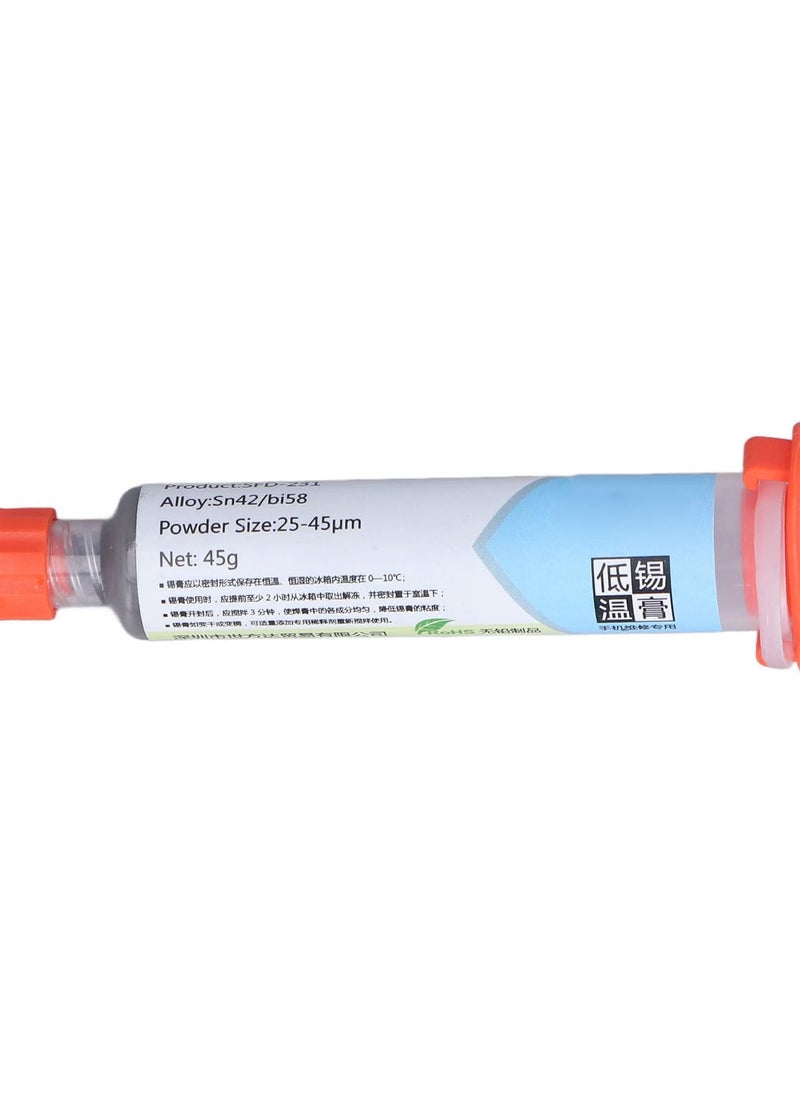 GGOOT - Low Temperature Flux Paste Solder Flux Tin Paste Soldering Grease Gel Solder Paste CPU Repairs Tool - Image 1