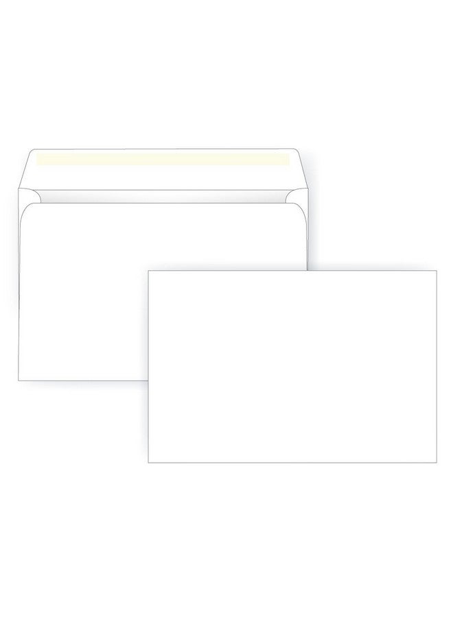6 1/2 × 9 1/2 ظرف كتيب 24 جانب أبيض مفتوح (6.5 × 9.5) سلسلة أظرف كبيرة (عبوة من 100)
