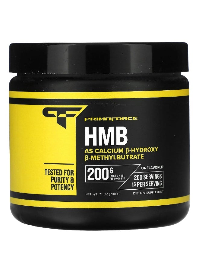 Primaforce Primaforce, HMB, Unflavored, 7.1 oz (200 g) 
