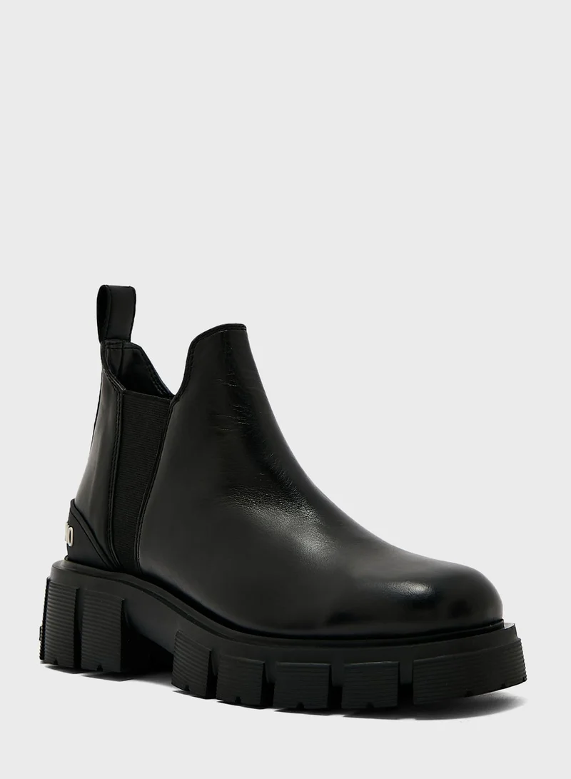 Love Moschino Winter Tassel Booties