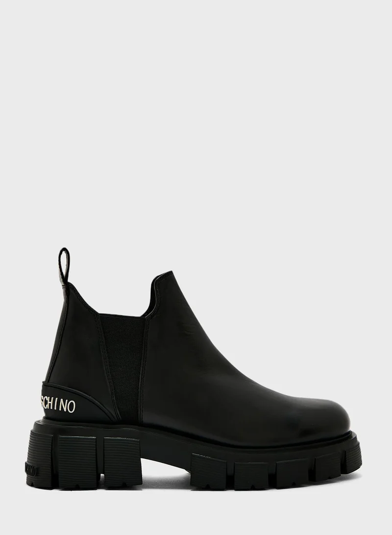 Love Moschino Winter Tassel Booties