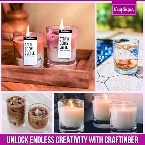Craftinger Liquid Candle Dye Pigment, Vibrant Color for Making, Colour for All Type Wax Soy,Gel, Paraffin,Bees Wax for for Adults & Beginners - Image 5