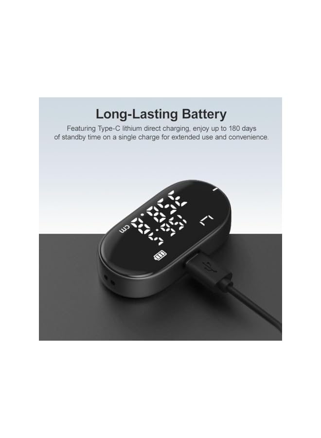 promass Digital Tape Measure, 328-ft Smart Measuring Tool for Complex Irregular Shapes – Large LCD, Unit Switching, Rechargeable for Body and Diameter Measurements - Image 4