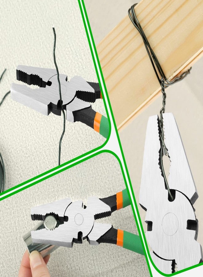 كماشة سياج LEONTOOL مقاس 10 بوصات مع قاطع أسلاك - أداة سياج مسطحة متعددة الأغراض شديدة التحمل لتثبيت وصيانة وإصلاح أسوار الأسلاك - Image 4