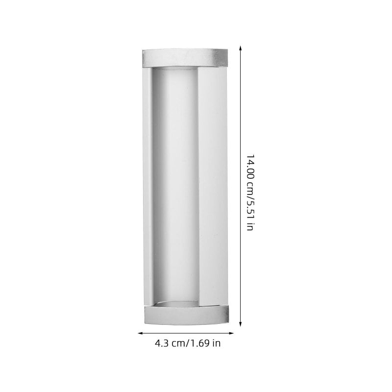 Recessed Flush Aluminum Hidden Pull Handle 128mm Hole Center for Sliding Closet Doors - Image 3