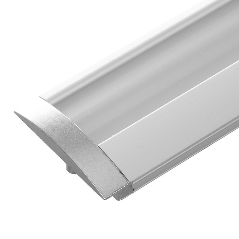 Recessed Flush Aluminum Hidden Pull Handle 128mm Hole Center for Sliding Closet Doors - Image 4