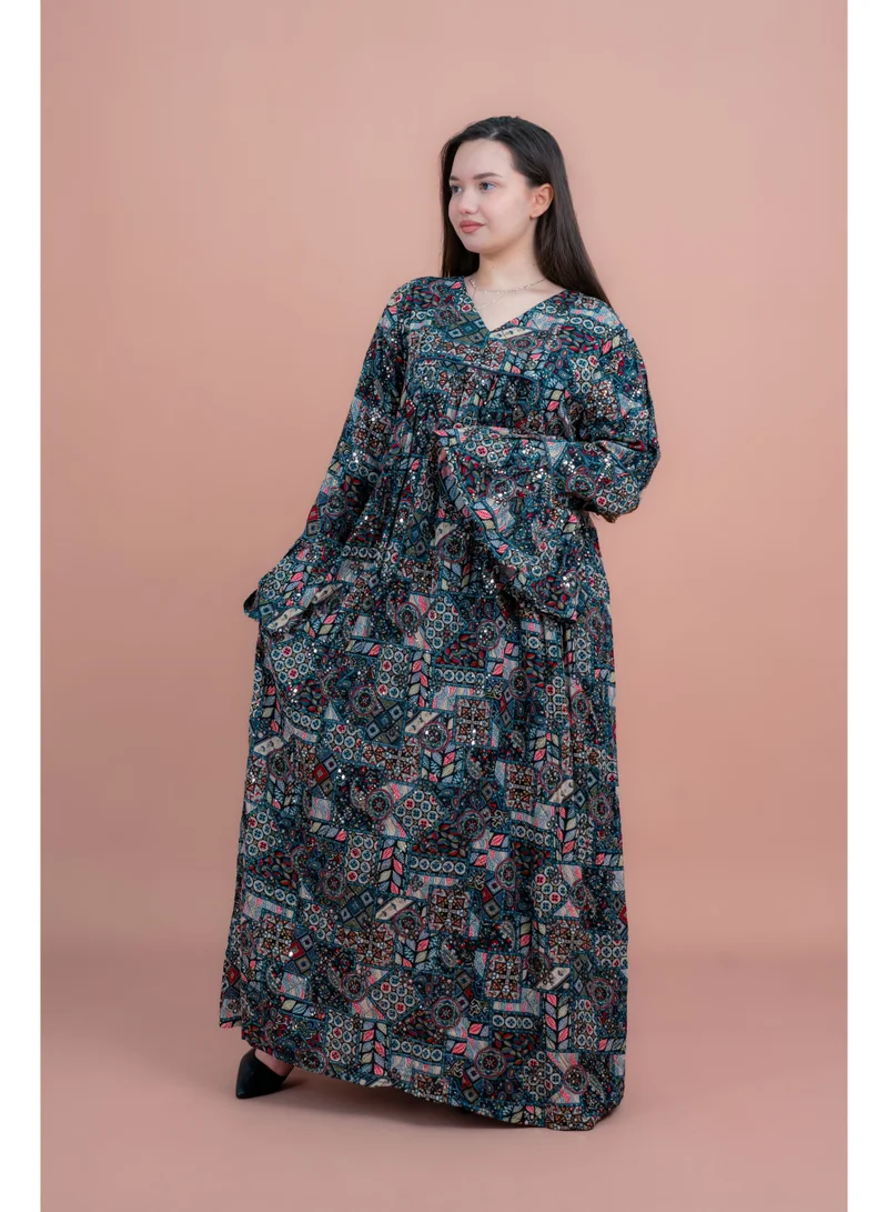 IKKXA Abstract Geometric Maxi