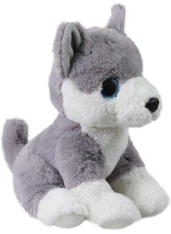 Mirada Cute Grey Glittery Eyes Husky Dog Soft Toy For Girls/Kids | Stuffed Plush Animal | - 25Cm - Image 2