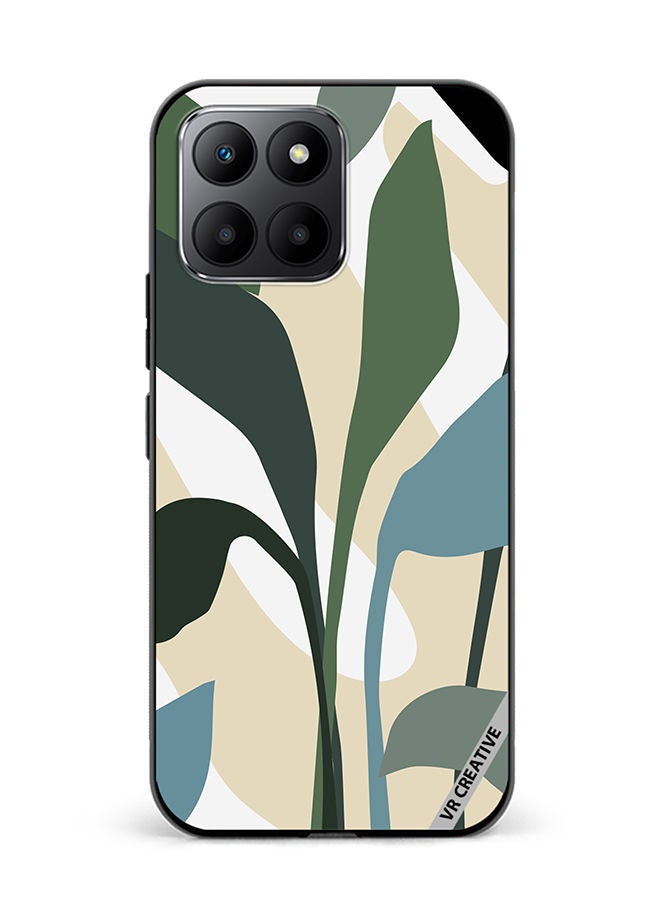 VR CREATIVE Protective Case Cover For Honor 70 Lite Leaf Tropical Design Multicolour - Image 1