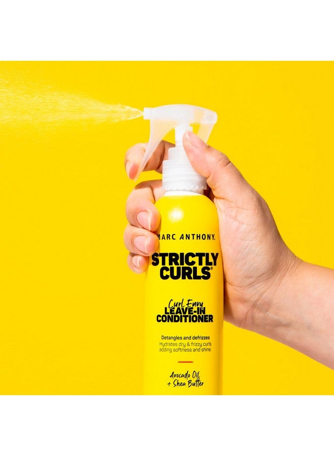 Marc Anthony Leave-In Conditioner, Strictly Curls - Shea Butter, Vitamin E & Avocado Oil Softens & Defines Coarse Curls - Sulfate-Free Anti-Frizz Styling Product For Curly, & Wavy Hair - Image 5