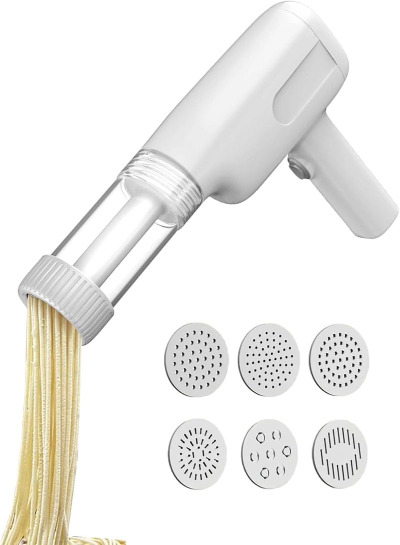 SENVIL Compact Electric Pasta Maker  Automatic Noodle Machine with Timer, Attachments for Fresh Homemade Pasta - Image 1