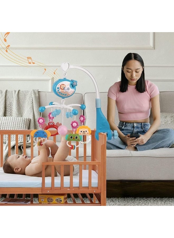 Gonice Baby Crib Mobile for Crib with Music and Lights, Remote,Moon and Star Projection, Baby Crib Toys for Boys Girls  - Image 4