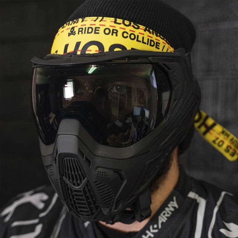 HK Army Paintball Headband - Hazzard Yellow - Image 2
