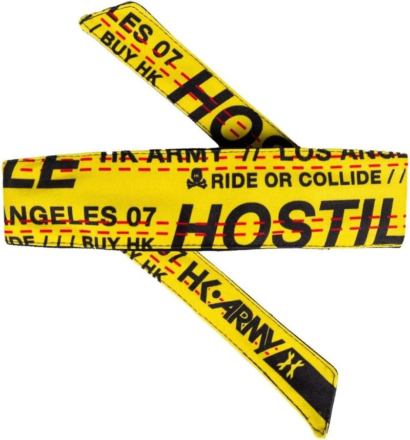 HK Army Paintball Headband - Hazzard Yellow - Image 1