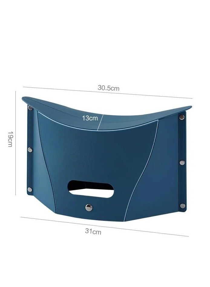 Multi-Functional stool，Outdoor Folding Stool, Convenient Carrying Basket Plastic Stools，Carrying Basket， For Camping,Fishing,Travel